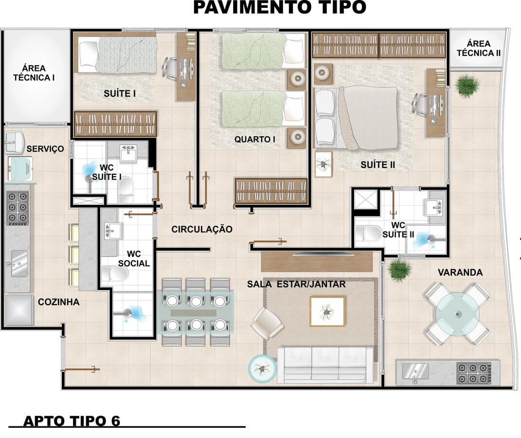 Galeria do empreendimento Infinity Coast Residence
