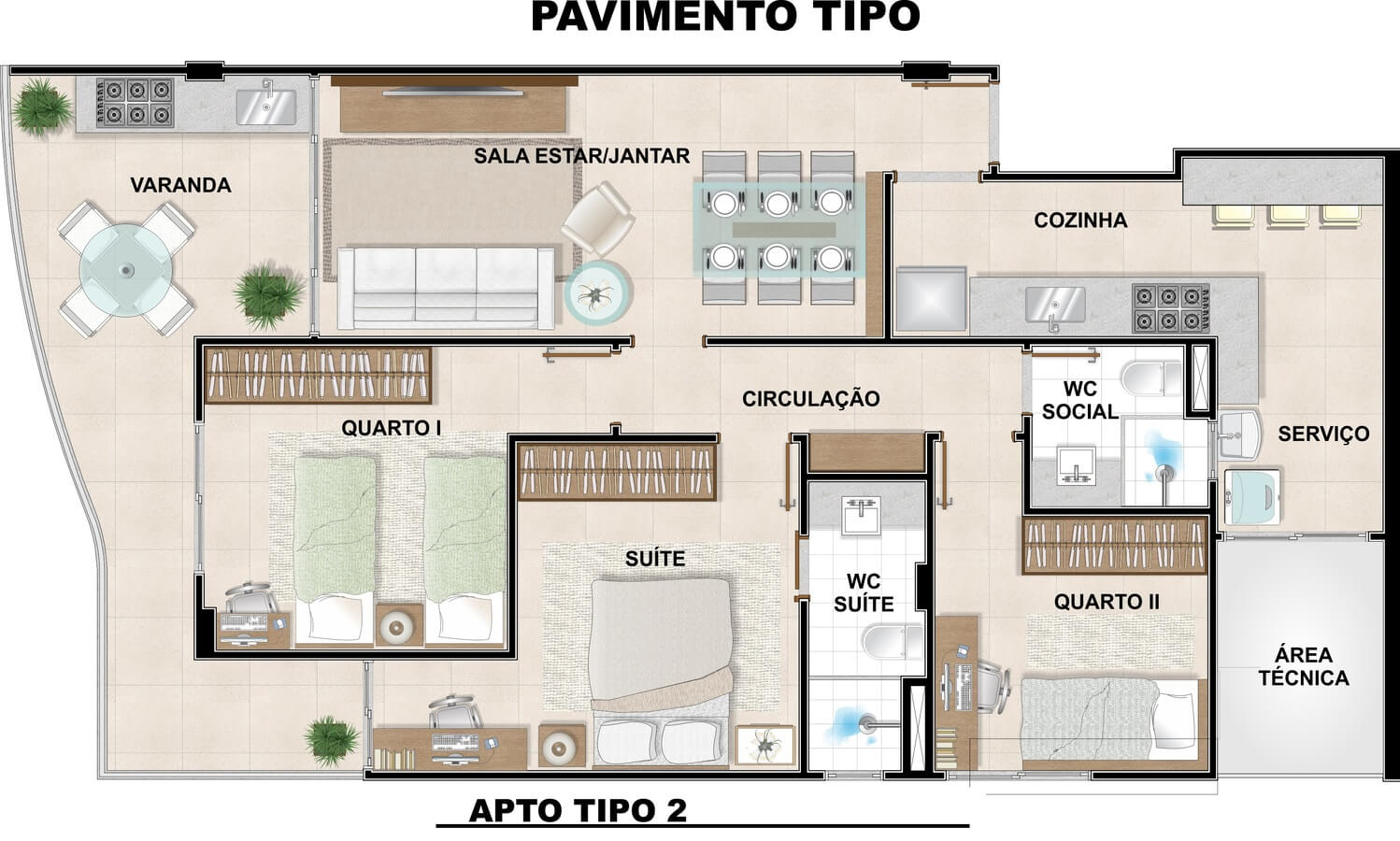 Galeria do empreendimento Infinity Coast Residence
