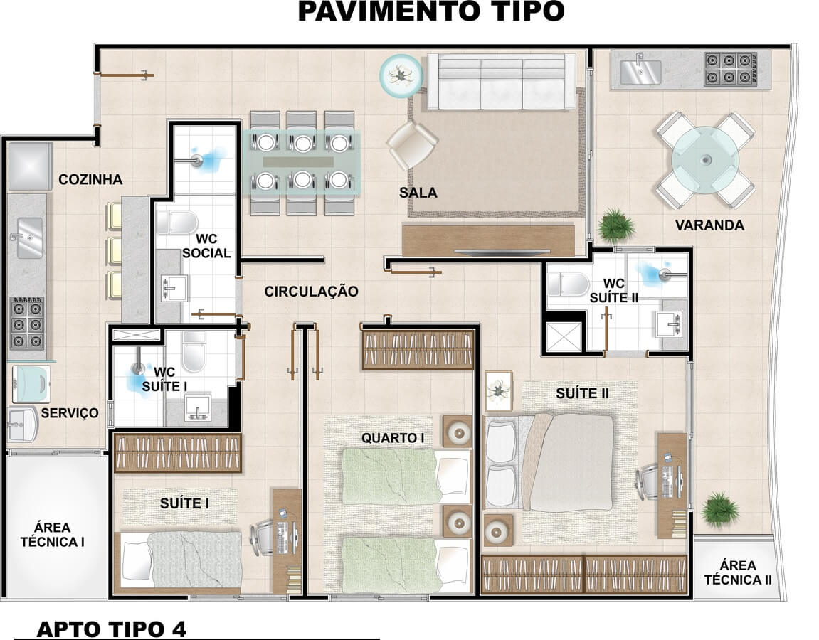 Galeria do empreendimento Infinity Coast Residence