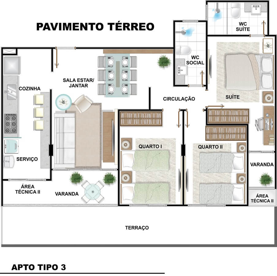 Galeria do empreendimento Infinity Coast Residence