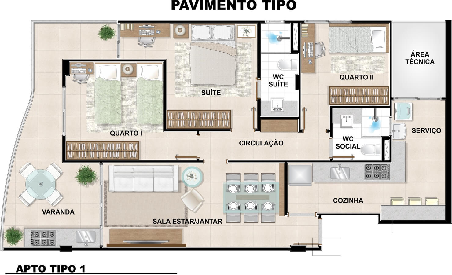 Galeria do empreendimento Infinity Coast Residence