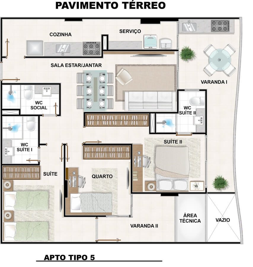 Galeria do empreendimento Infinity Coast Residence