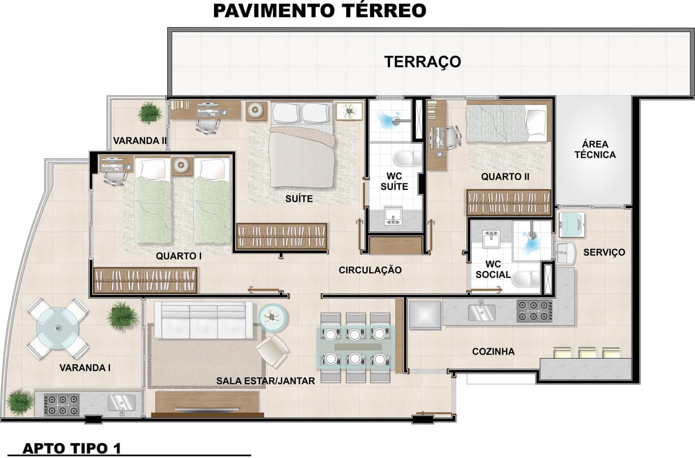 Galeria do empreendimento Infinity Coast Residence